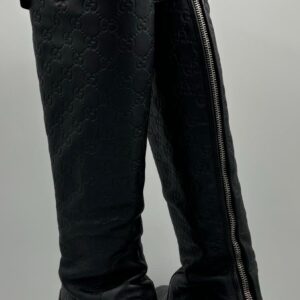 GUCCI Luxury, Giccissima - Calfskin Miro Soft Knee High Equestrian Riding Boot