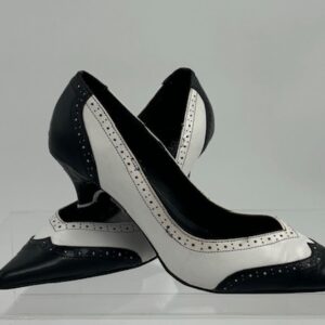 Ladies Brogue Shoes with Heel - Size 4 uk