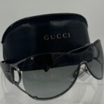 GUCCI BLK & GUNMTL