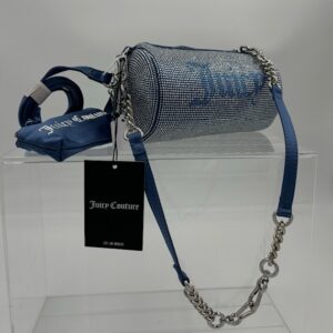 Juicy Couture Blue Crystal Barrel Bag